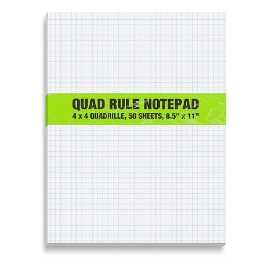 Graph Paper Pad - Graph Paper Pad 8.5 x 11