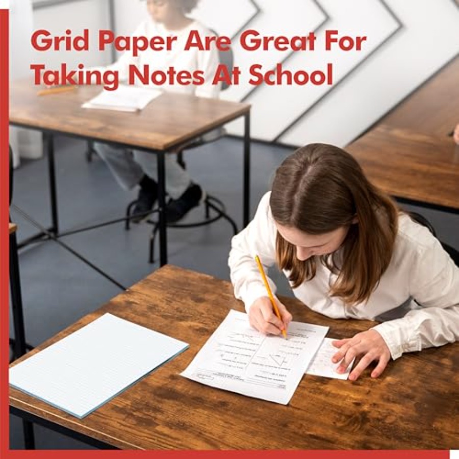 100 Sheets Graph Paper Double- - Graph Paper Pad review and price