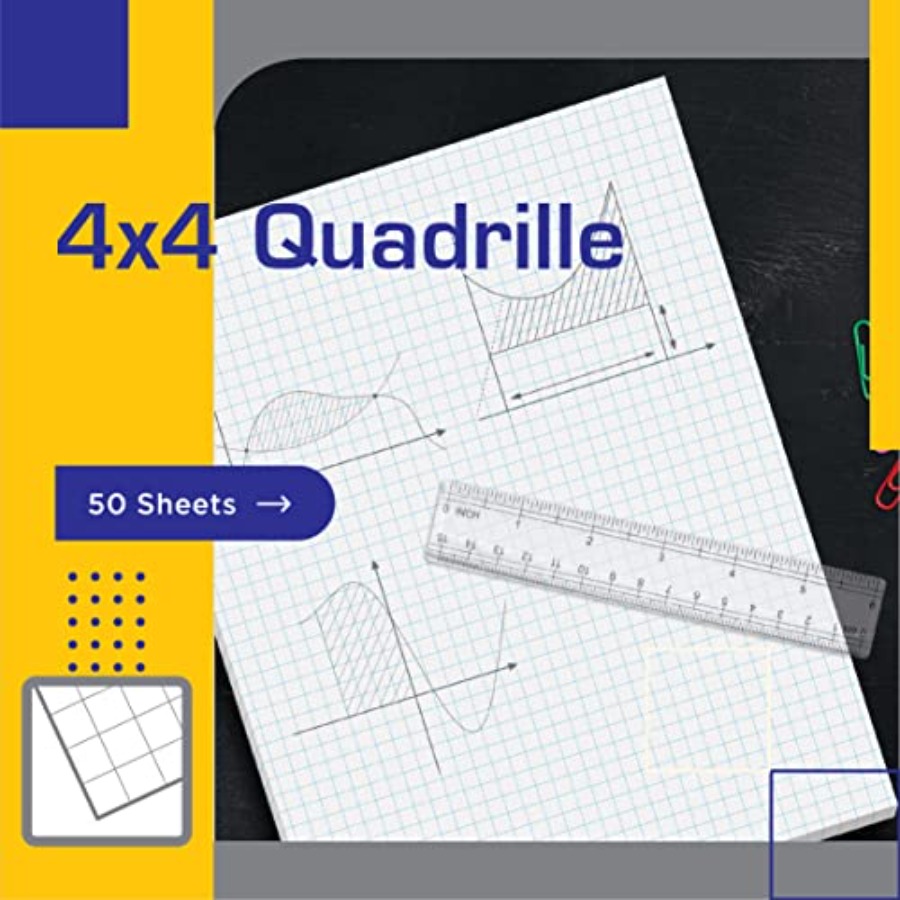 Graph Paper Pad 8.5 x 11 50 Sh - Graph Paper Pad review and price