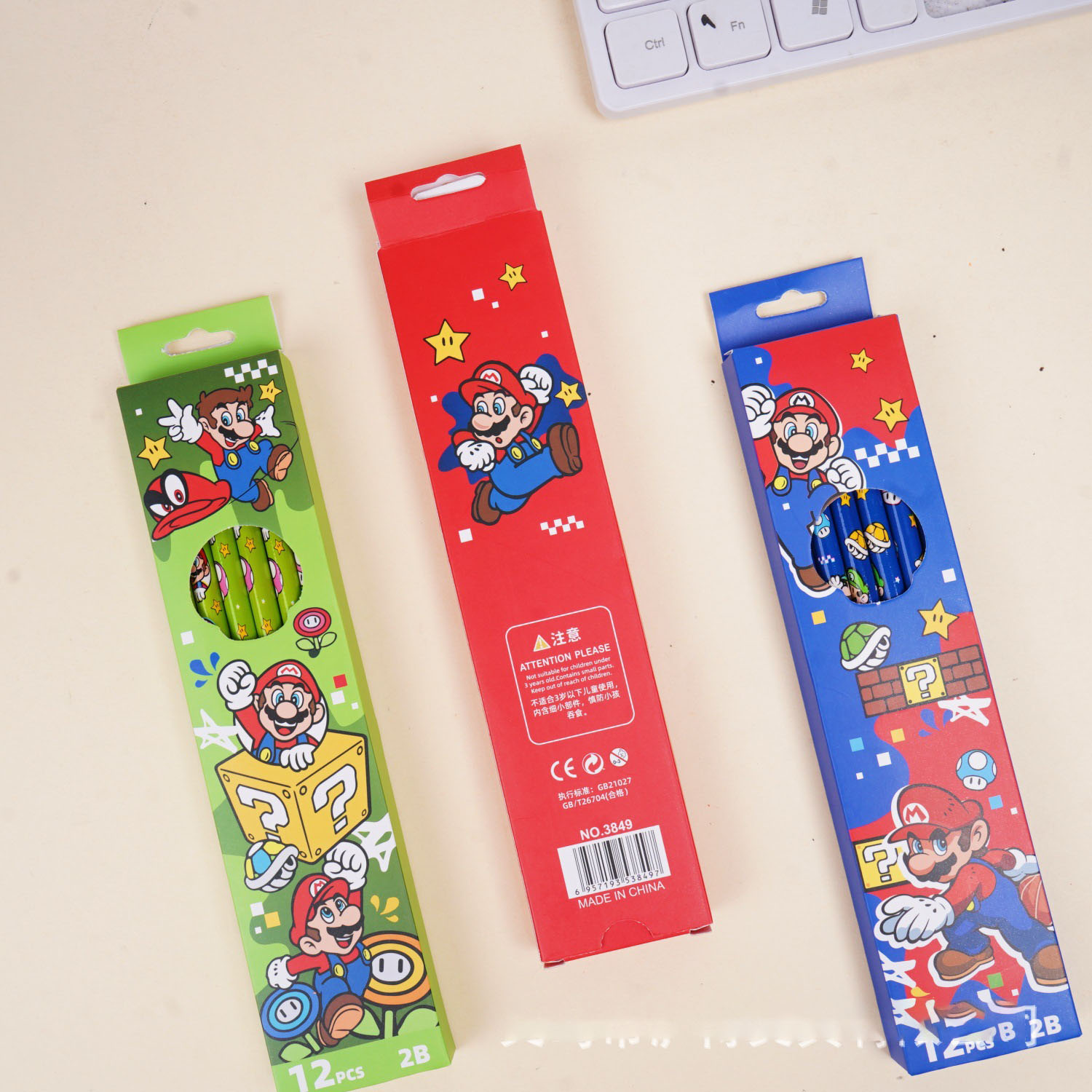 Super Mario element 2B pencil. - Stationery Office review and price