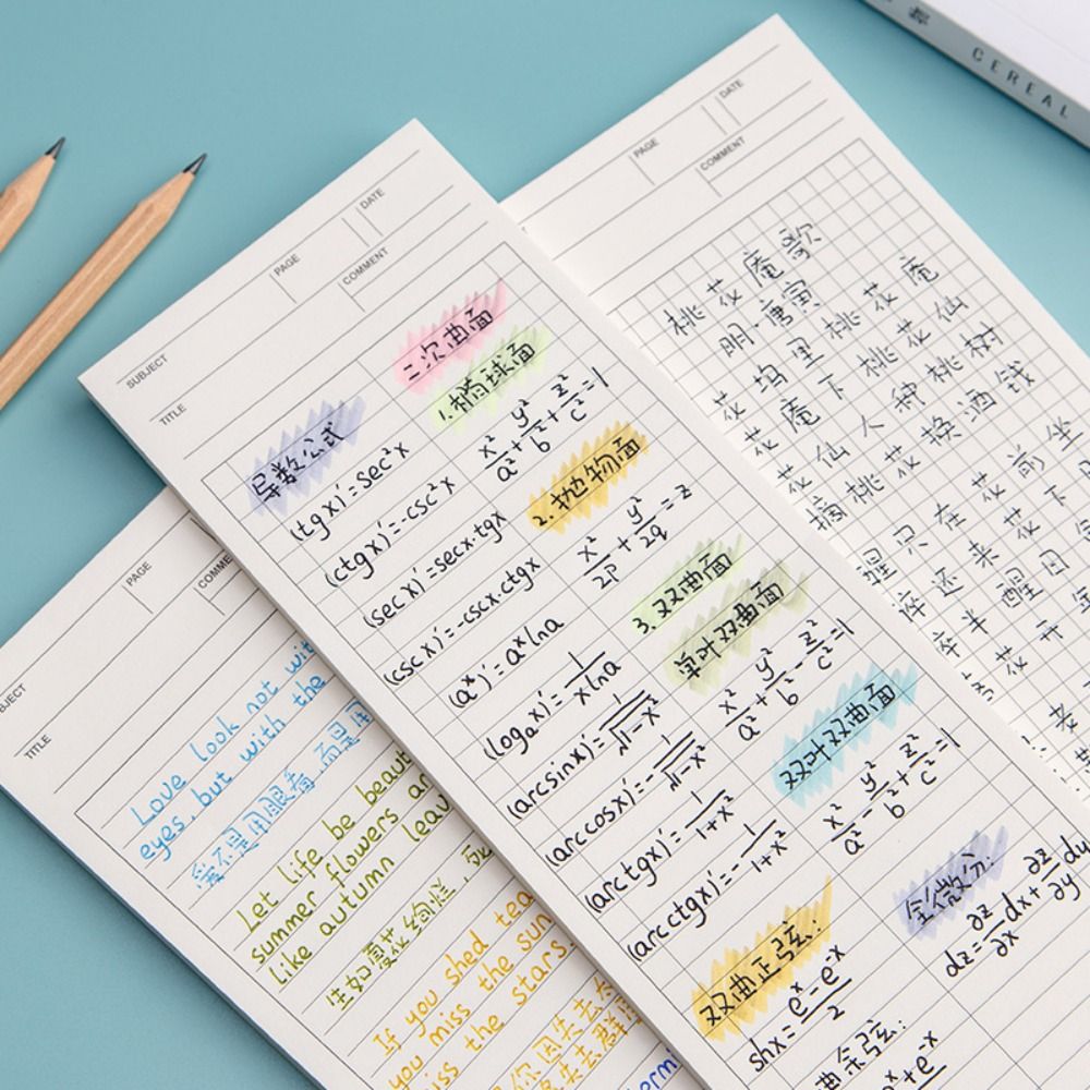 Simple Non-sticky Long Notepad - Graph Paper Pad review and price