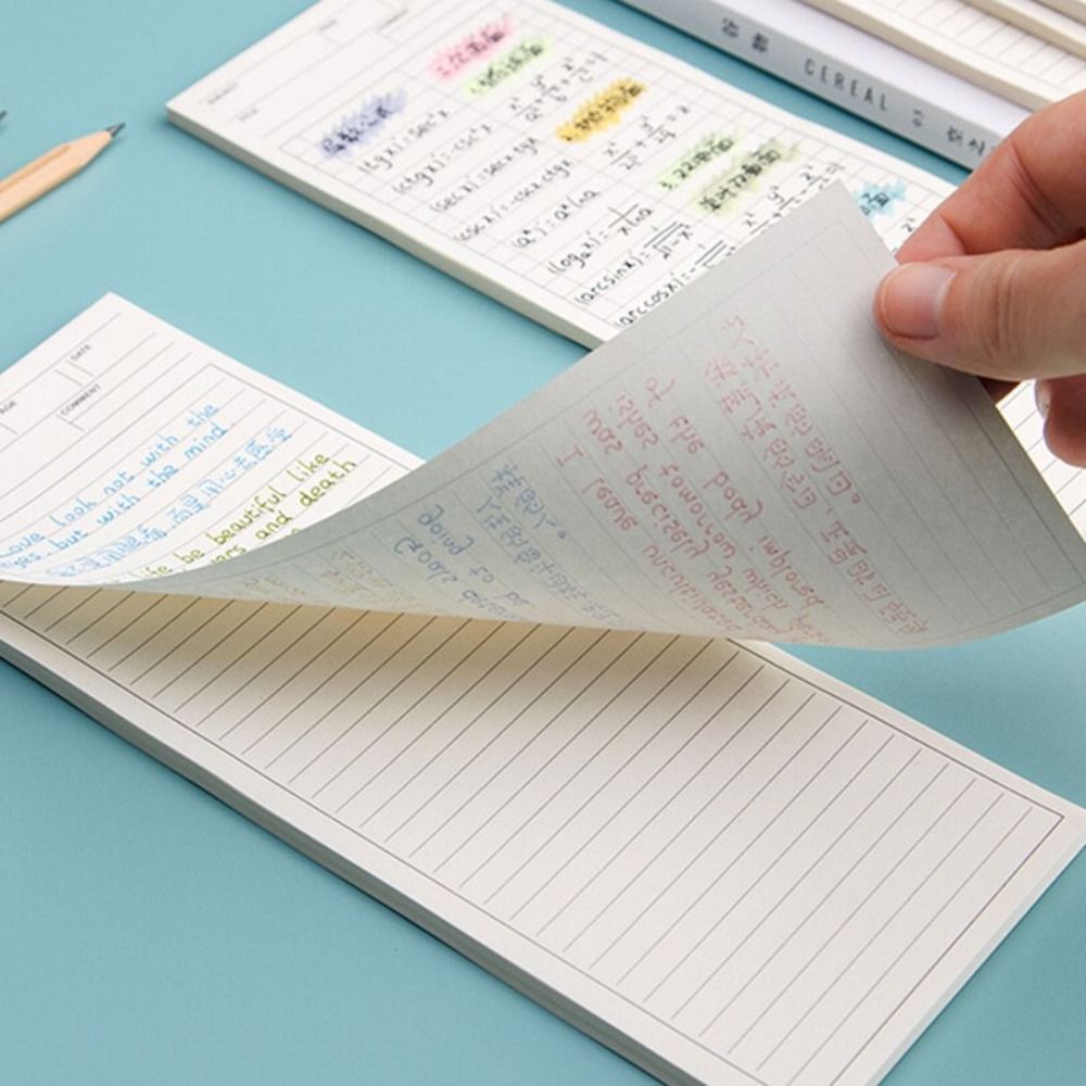 Simple Non-sticky Long Notepad - Graph Paper Pad review and price