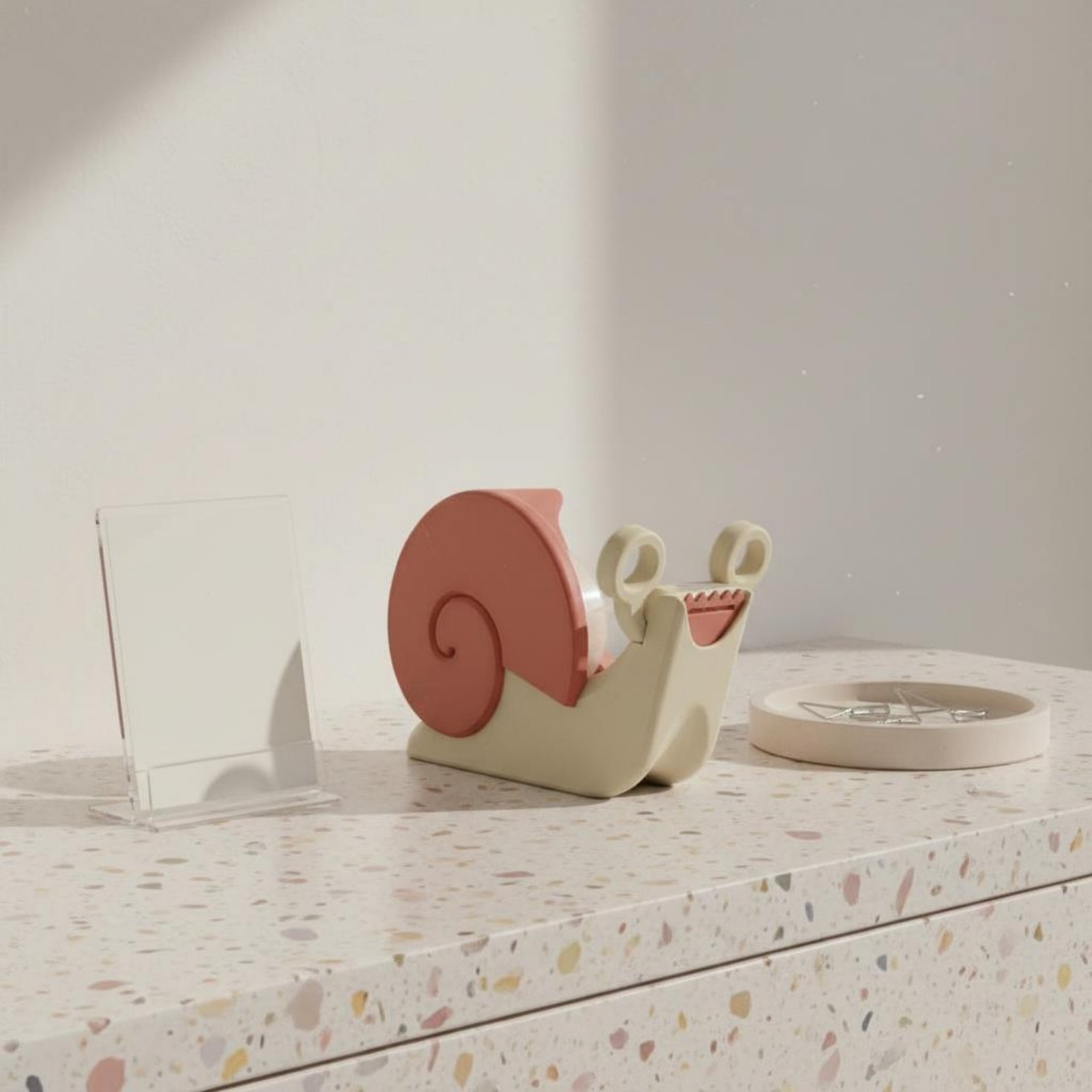 Snail-Shaped Tape Dispenser Pi - Stationery Office review and price