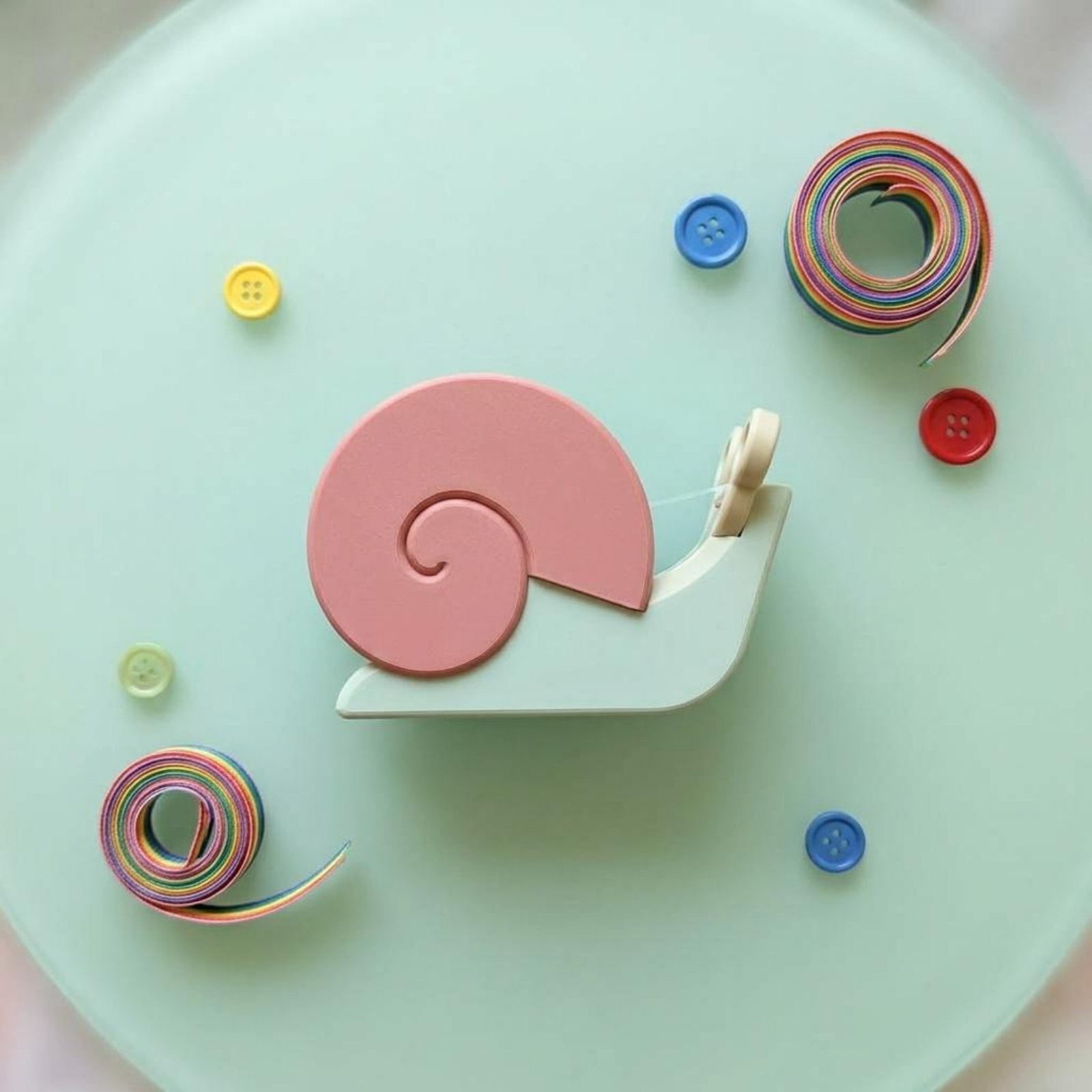 Snail-Shaped Tape Dispenser Pi - Stationery Office review and price