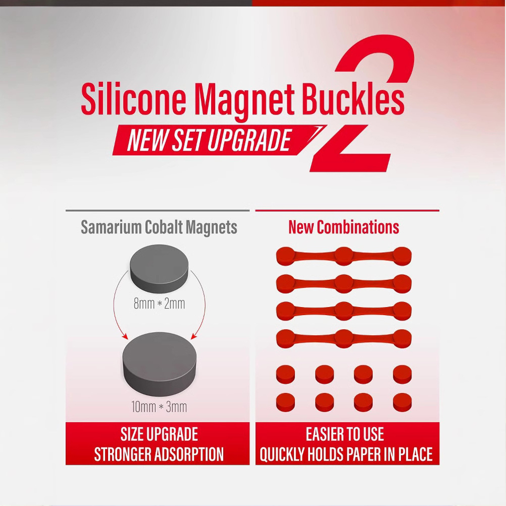 1-4pcs Air Fryer Magnet Silico - Paperclip Magnetic Set review and price