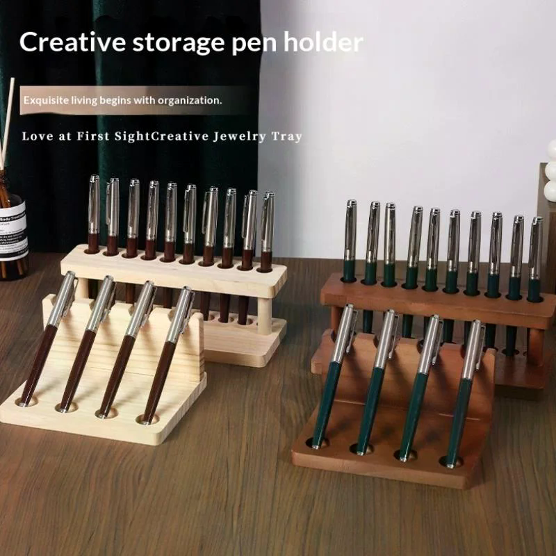 Walnut Wood Test Tube Rack Mul - Stationery Office review and price