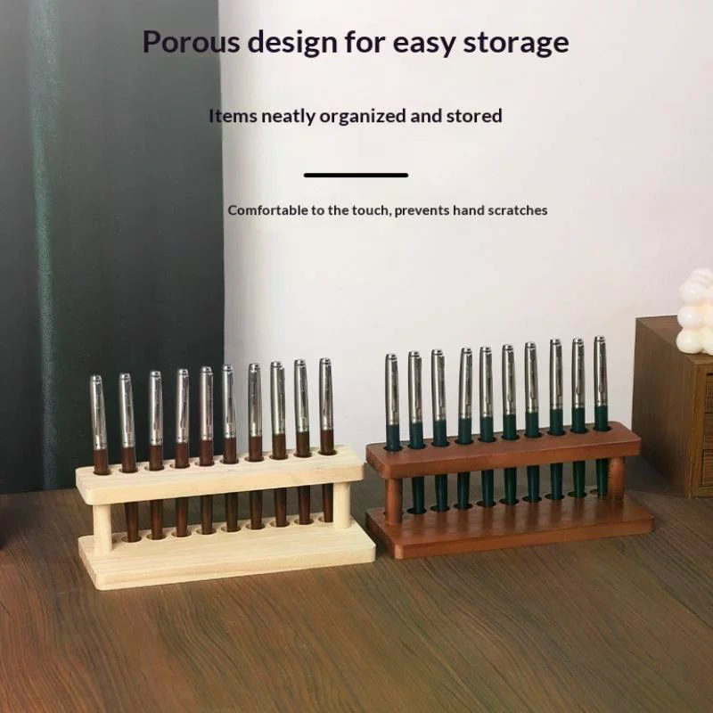 Walnut Wood Test Tube Rack Mul - Stationery Office review and price