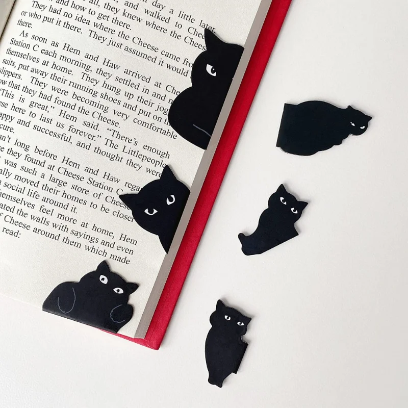 6 Pcs/set Cute Cat Magnet Book - Paperclip Magnetic Set review and price
