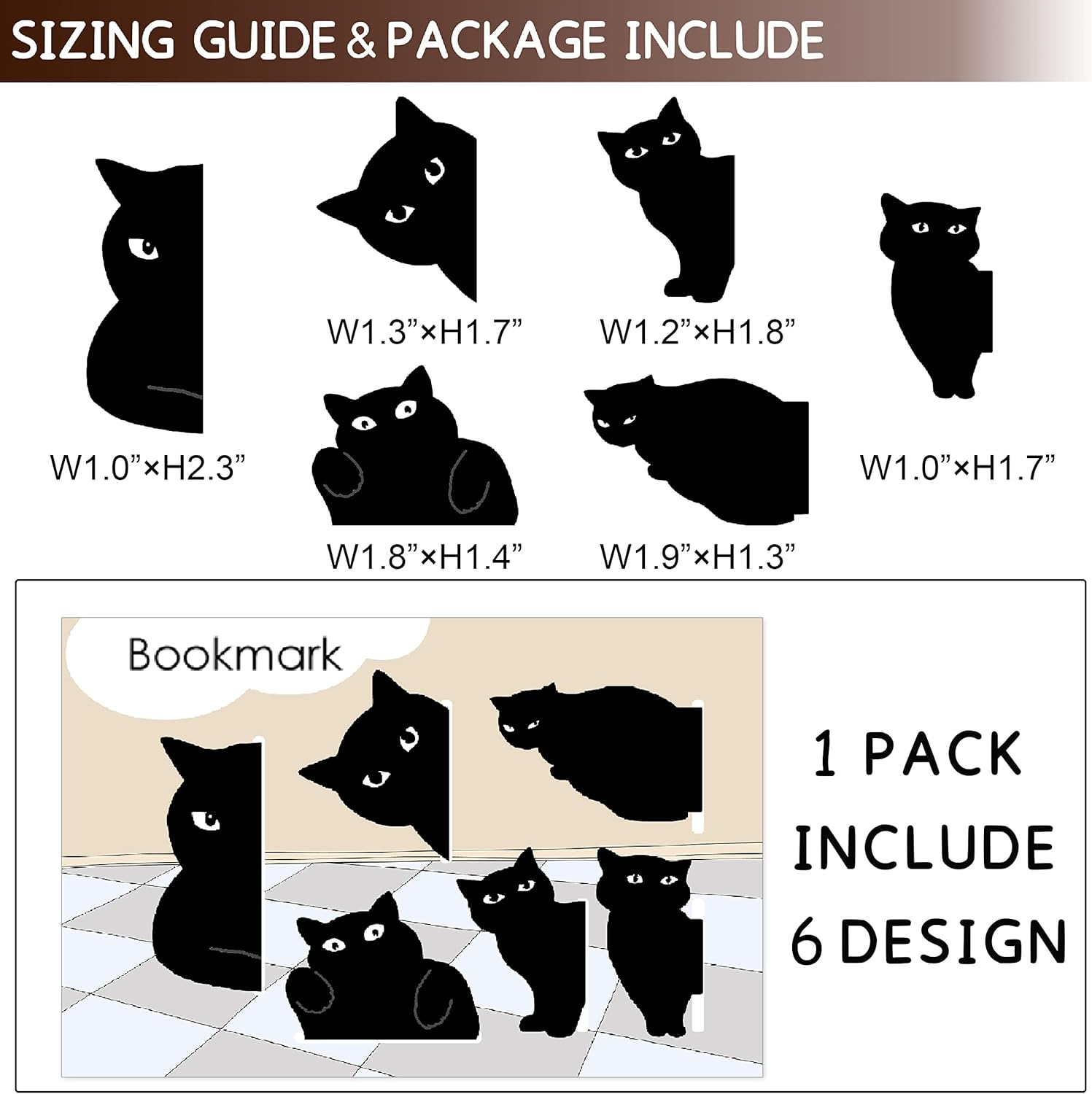 Magnetic Bookmarks - 6 Pieces  - Paperclip Magnetic Set review and price