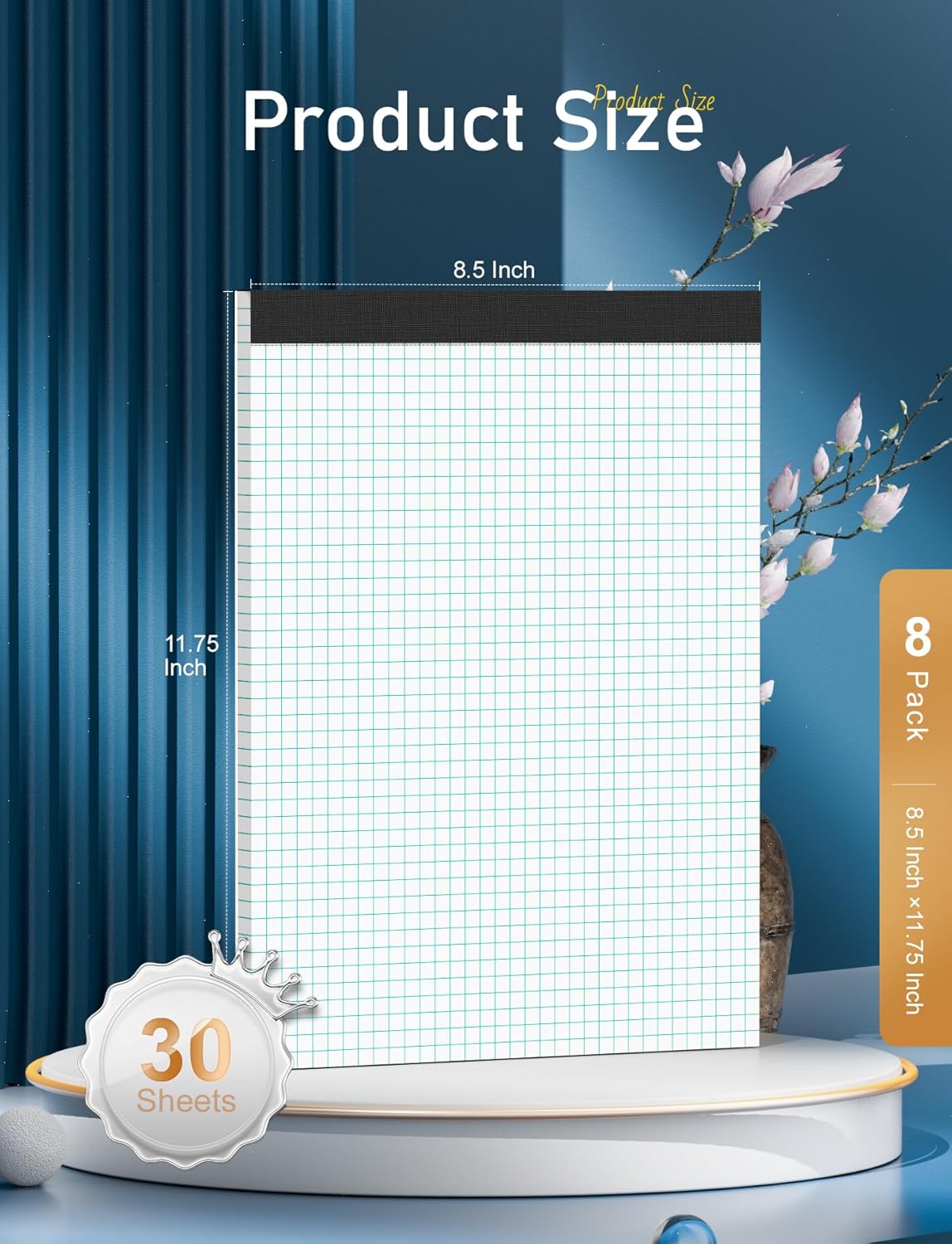 Graph Paper Pads 8.5 x 11, 8 P - Graph Paper Pad review and price