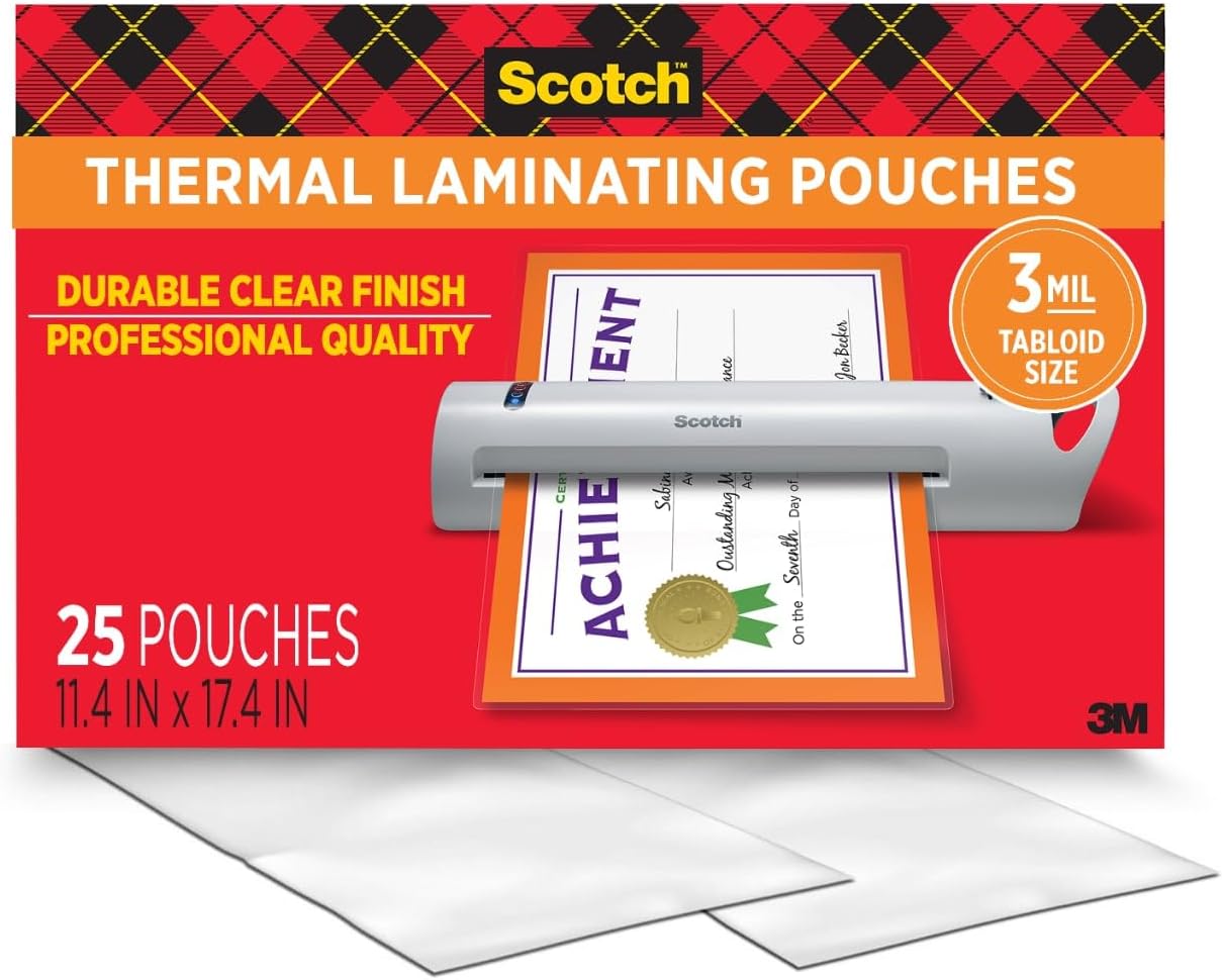 Legal Size 11x17 Thermal Lamin - Document Laminator Pouch review and price