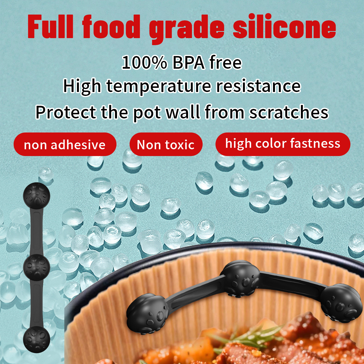 1/2sets Silicone Air Fryer Mag - Paperclip Magnetic Set review and price