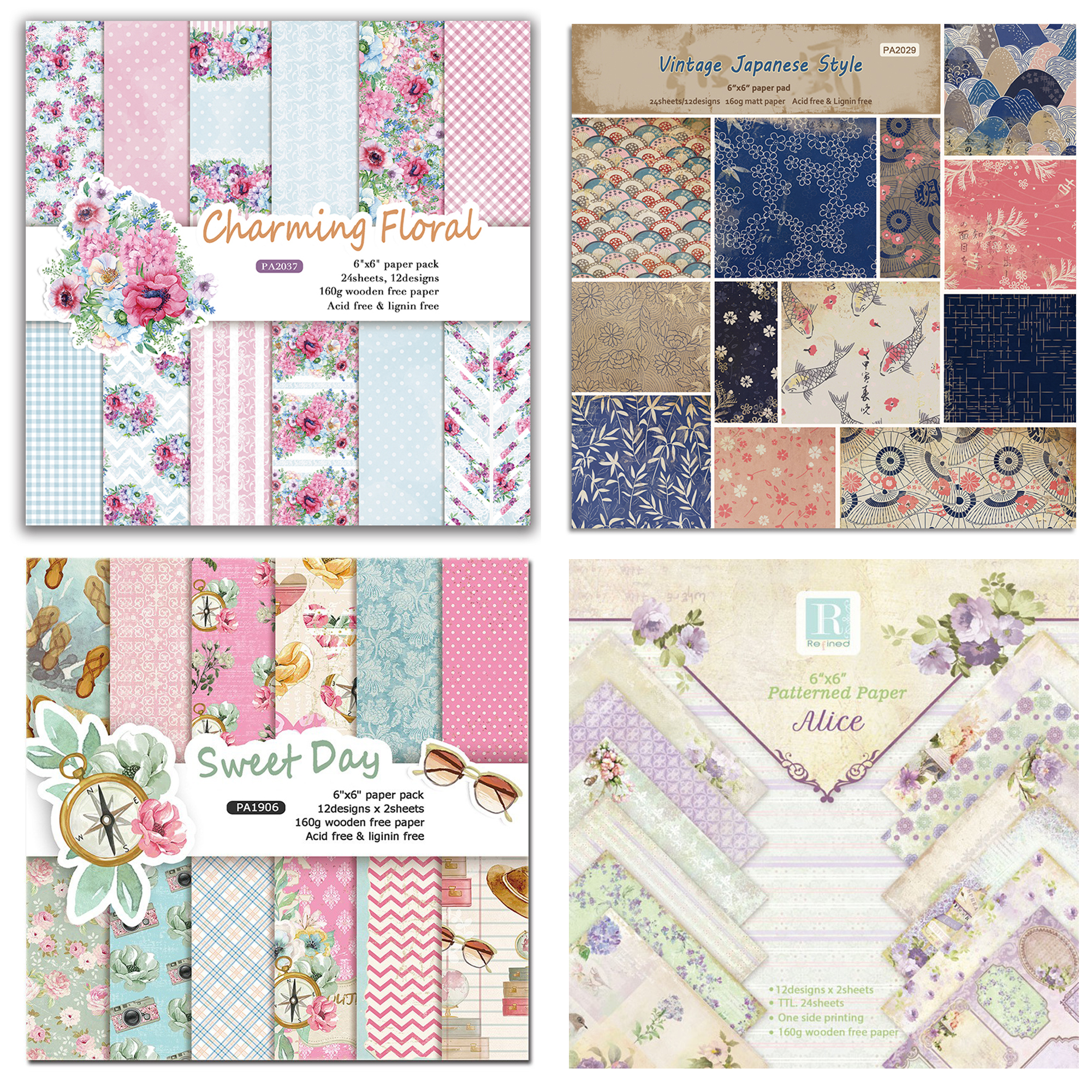 Alinacutle Junkjournal Flower  - Graph Paper Pad review and price